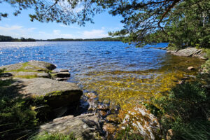 Tälta vid Hornasjön